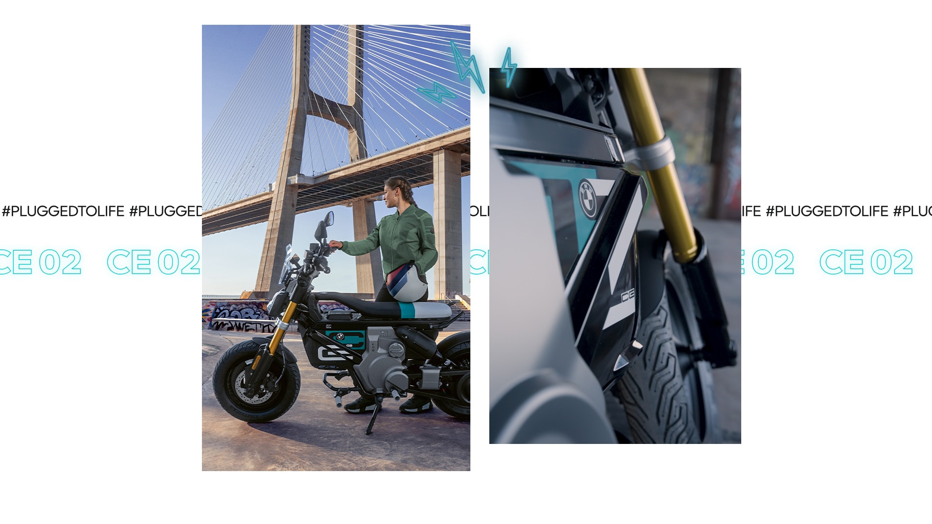 CE 02 electric de la BMW Motorrad. Nici motoretă electrică, nici scuter electric– ci un eParkourer.