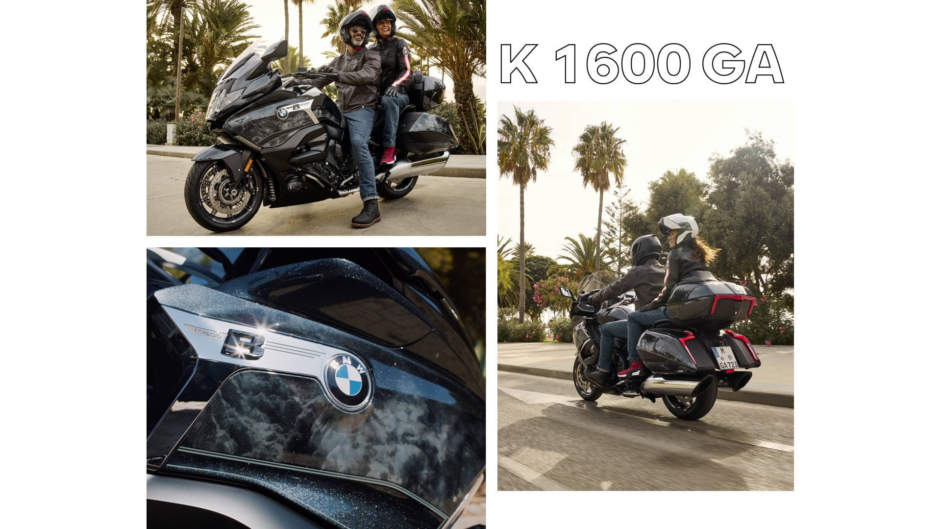 Modelul K 1600 B ca model special Option 719 Midnight din profil