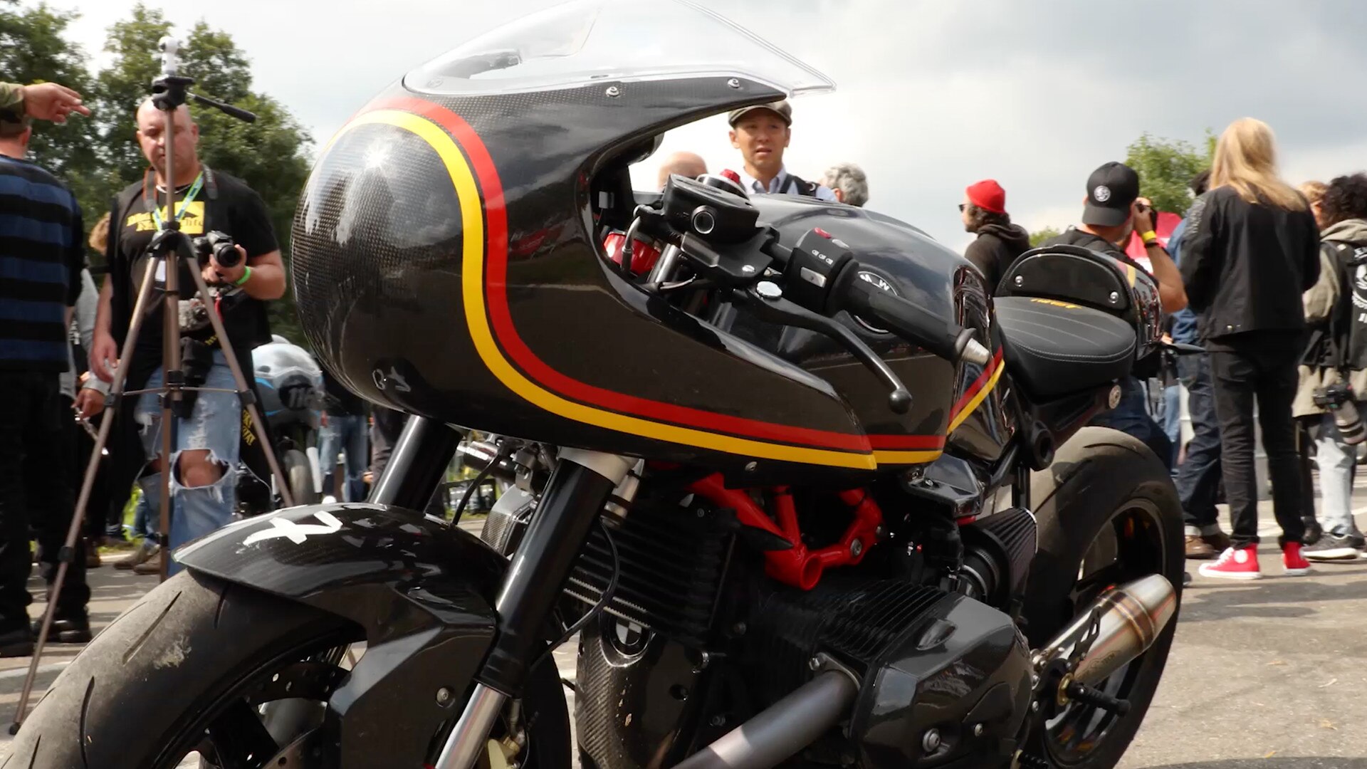 R nineT Racer din carbon „Schwarzwerk 101”, de Norbert Rebholz