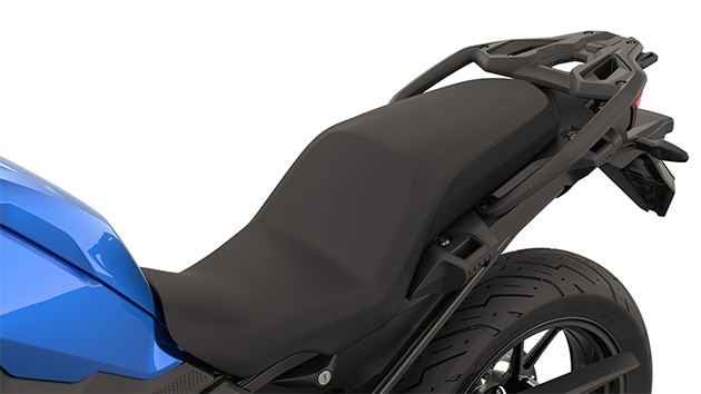 Șaua foarte joasă a modelului F 800 GS