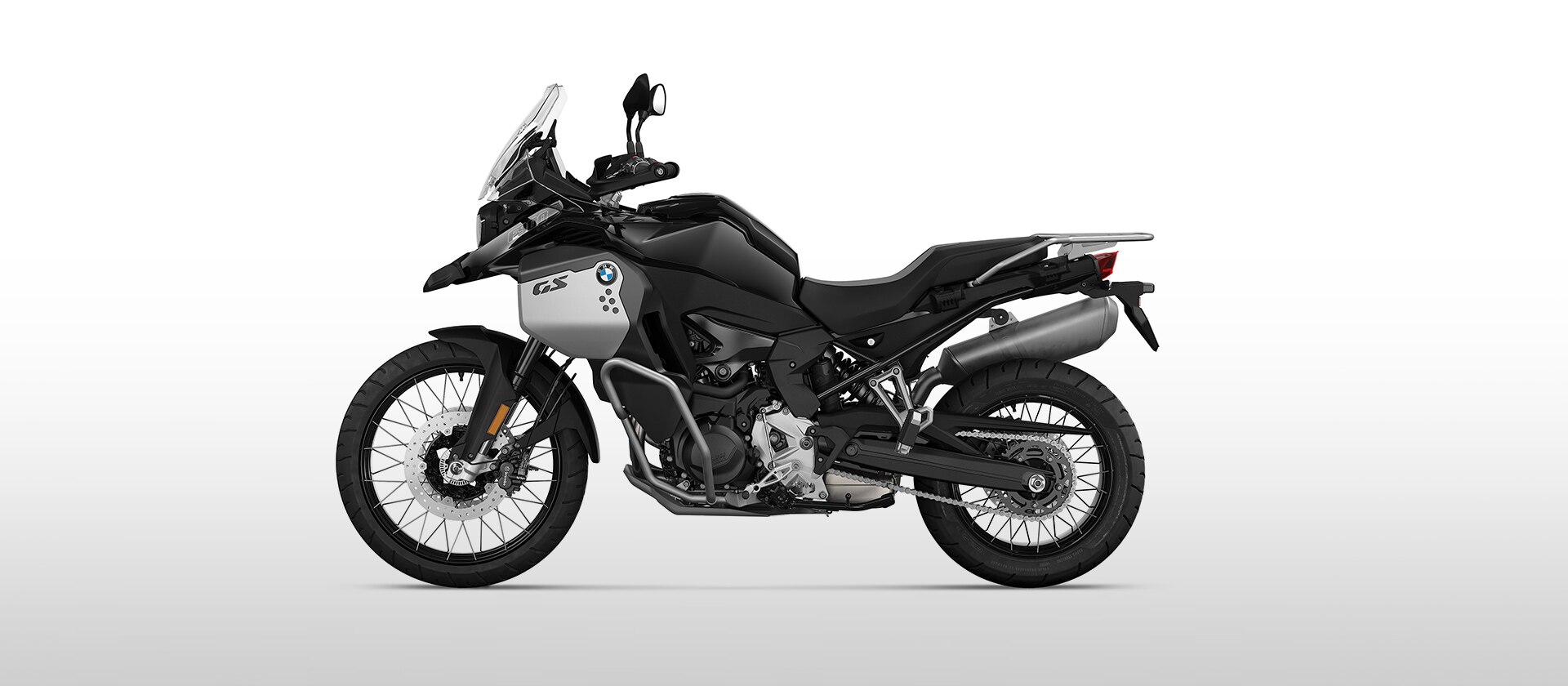 Modelul F 900 GS Adventure de la BMW Motorrad în negru Storm metalizat