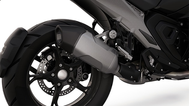 Toba de eșapament finală de serie a R 1300 GS de la BMW Motorrad