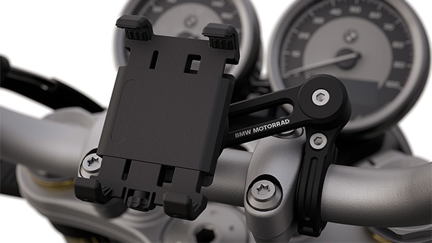 ConnectedRide Control și suportul pentru smartphone al R 12 nineT de la BMW Motorrad