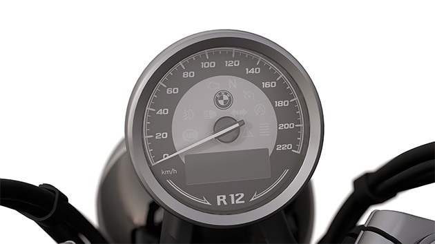 Instrumentul rotund clasic R 12 de la BMW Motorrad