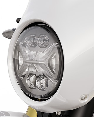 Farul suplimentar cu LED-uri al R 12 GS de la BMW Motorrad