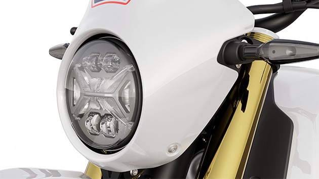 Farul suplimentar cu LED-uri al R 12 GS de la BMW Motorrad