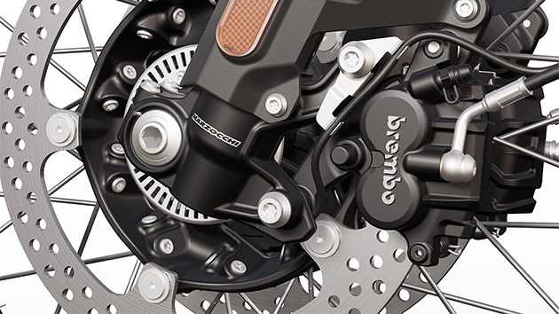 Sistemul de frânare cu ABS Pro pentru R 12 G/S de la BMW Motorrad