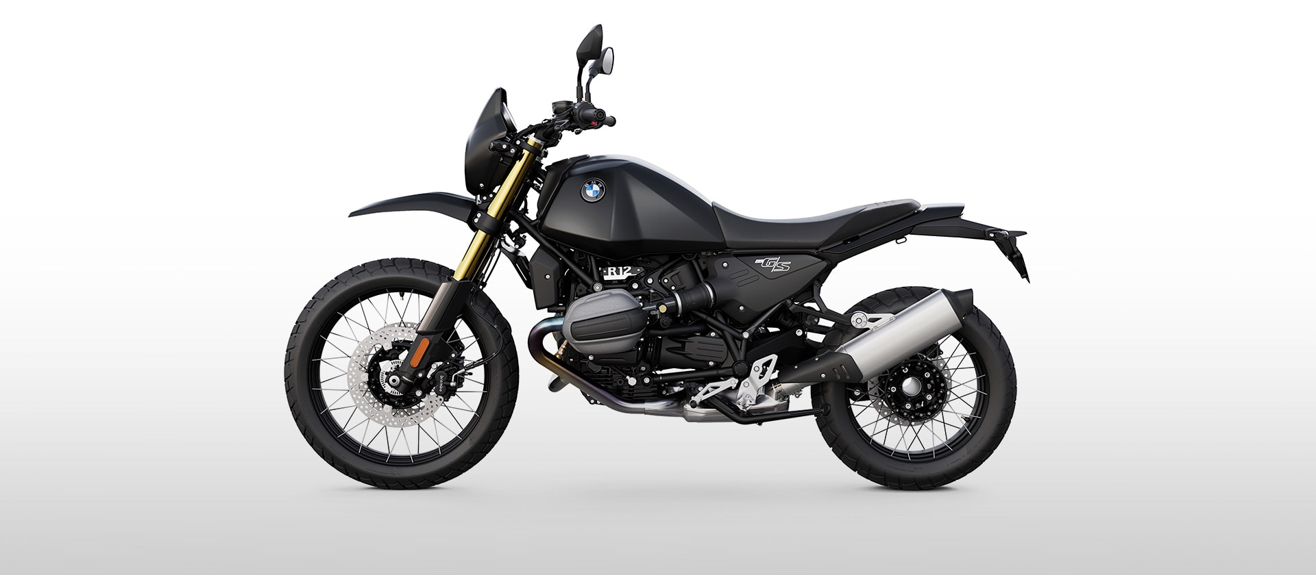 R 12 G/S de la BMW Motorrad în Negru Noapte uni mat