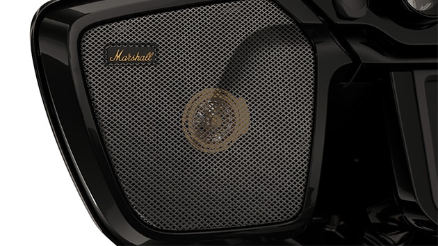 Difuzoare încorporate marca Marshall.