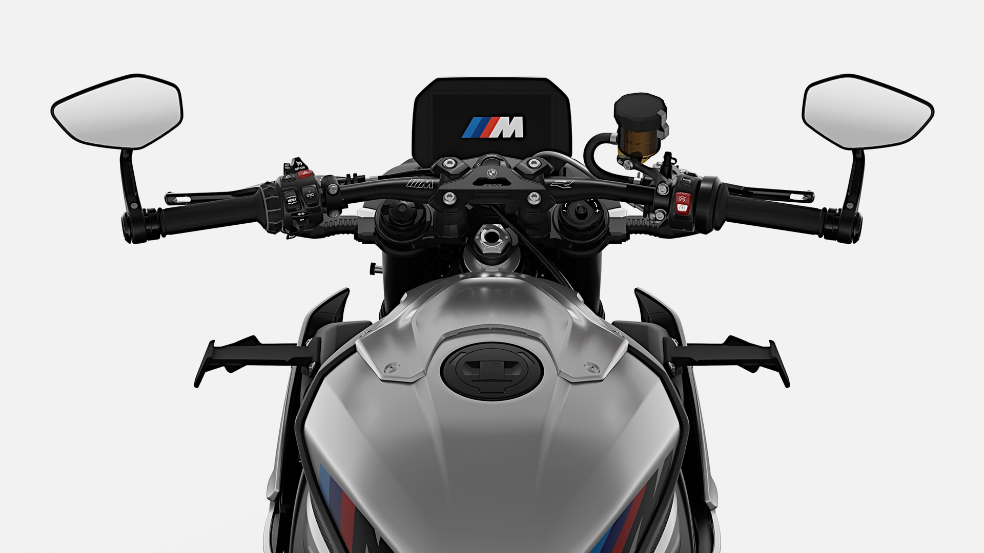 Animație de pornire M pe afișajul TFT al modelului M 1000 R de la BMW Motorrad
