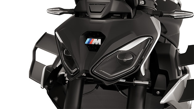 Far cu LED-uri cu flux dublu al M 1000 R de la BMW Motorrad