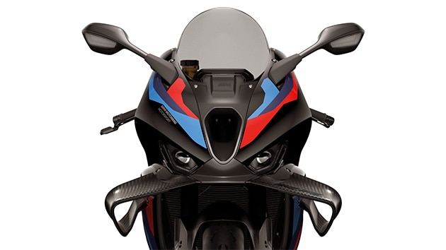 Partea frontală și parbrizul modelului M 1000 RR