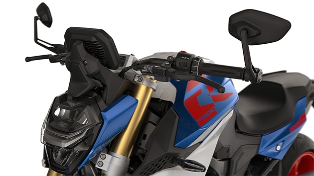 Oglinzile de capăt de ghidon ale modelului F 900 R de la BMW Motorrad