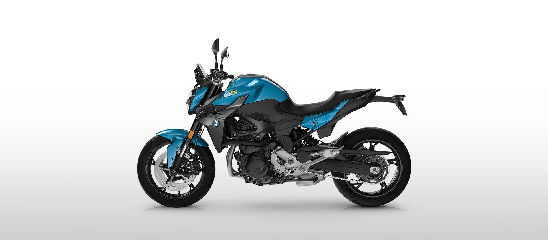 Modelul F 900 R de la BMW Motorrad în culoarea albastru Snapper Rocks metalizat