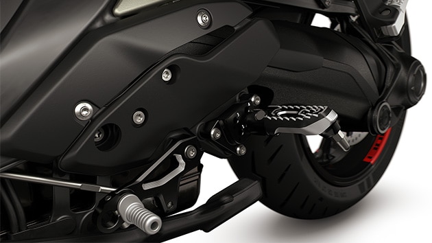 Instalația cu suport de picior reglabilă a R 1300 R de la BMW Motorrad