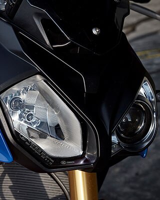 S 1000 R parte frontală cu caracter distinctiv