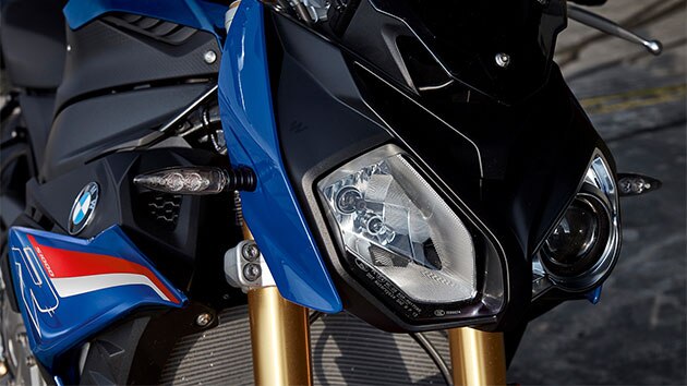 S 1000 R parte frontală cu caracter distinctiv