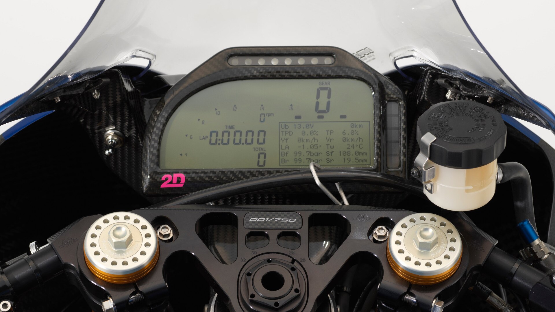 HP4 Race Tablou de bord 2D