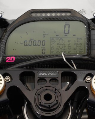 HP4 Race Tablou de bord 2D