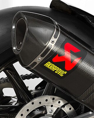 HP4 Race Sistem de evacuare Akrapovič din titan solid