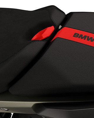 Inserție vopsită a șeii la modelul R 1300 RS de la BMW Motorrad