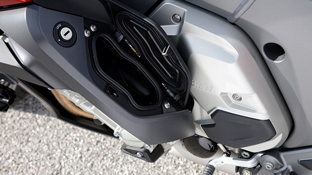 K 1600 GT compartimente de depozitare