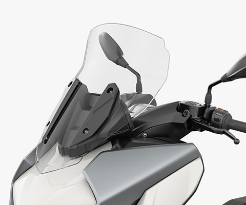 Ergonomie și protecție la vânt C 400 GT