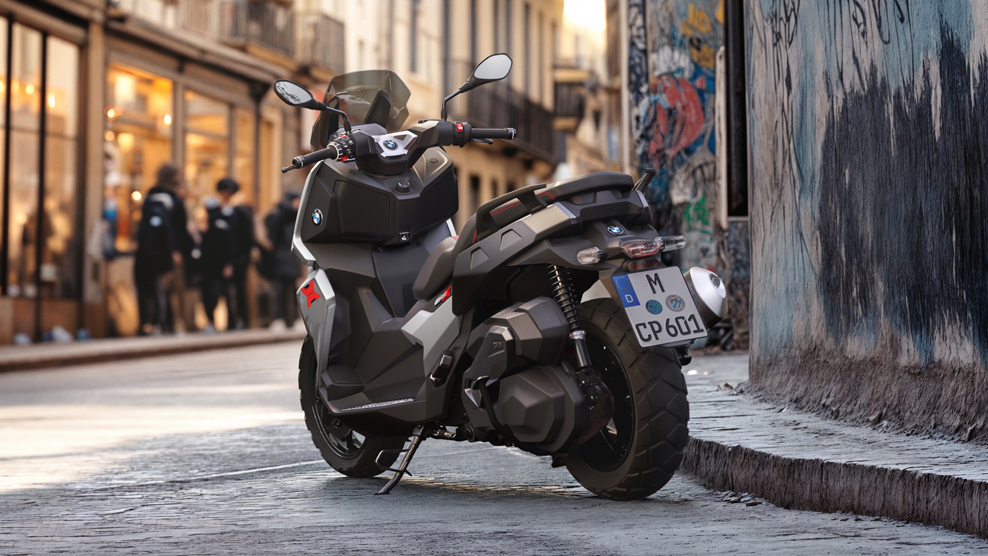 The customisation options of the C 400 X from BMW Motorrad