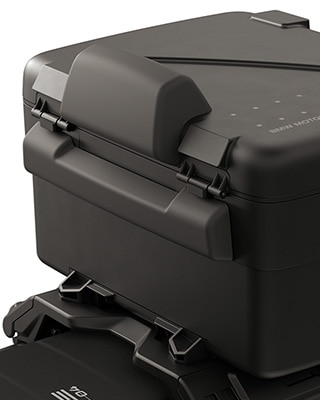 Topcase-ul Vario al modelului CE 04 de la BMW Motorrad