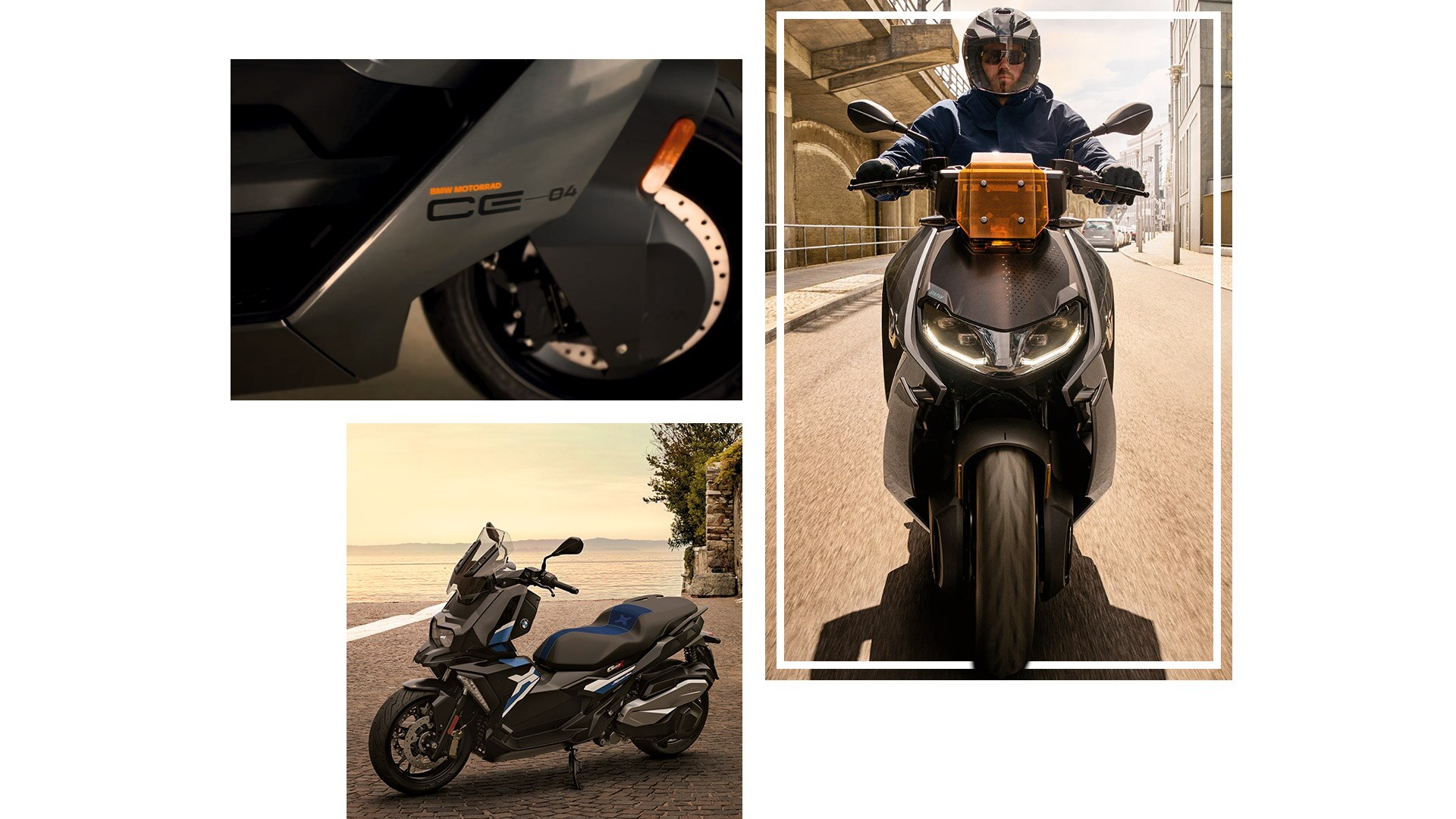 Privire de ansamblu asupra modelelor de scutere BMW Motorrad.